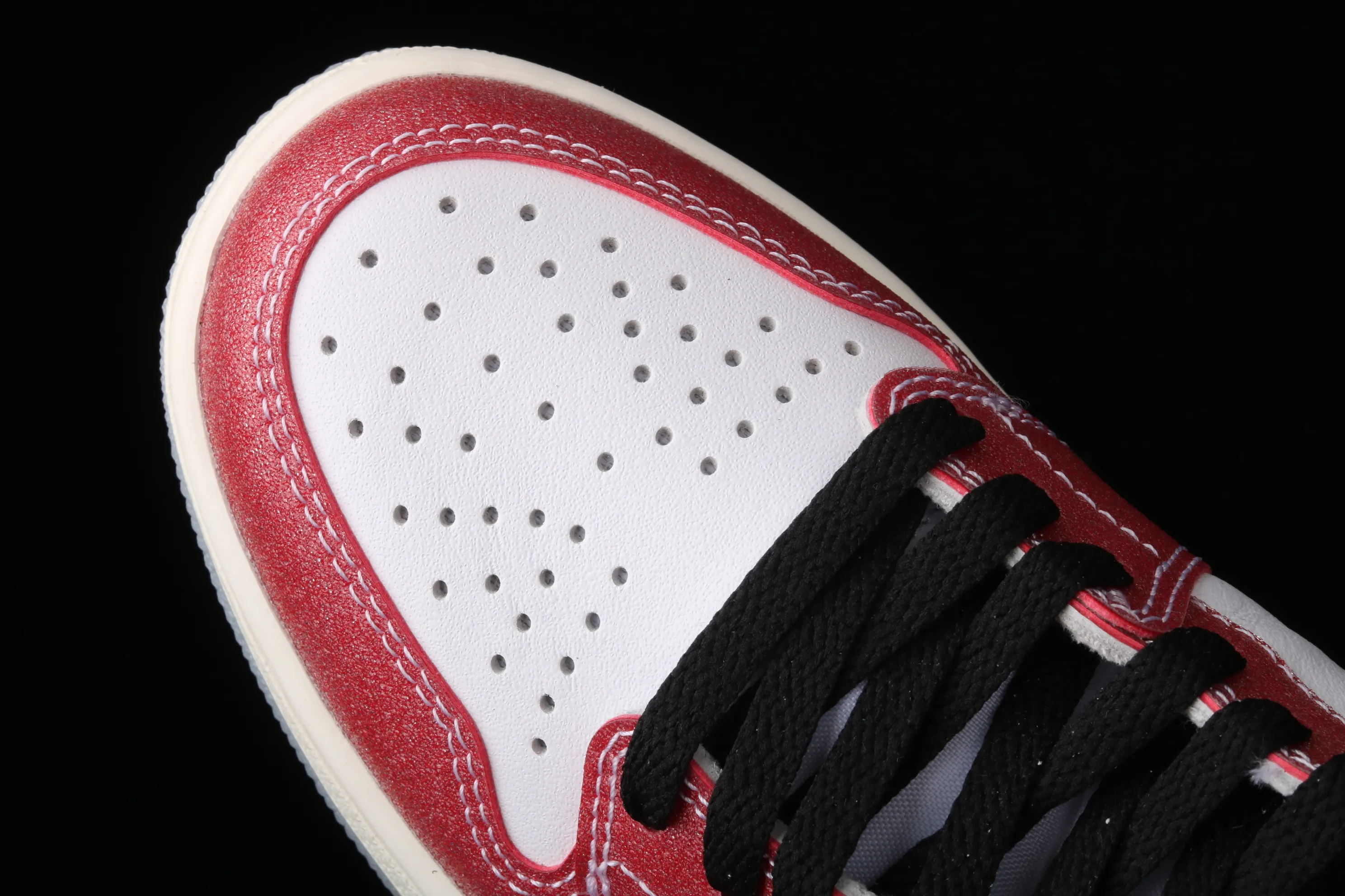 All categories Air Jordan Jordan series basketball shoes Air Jordan 1 High X version Air Jordan 1 High OG Pro "Total Orange" AJ1 Joe 13M blue and white stitching high-top basketball shoes DC6515-100